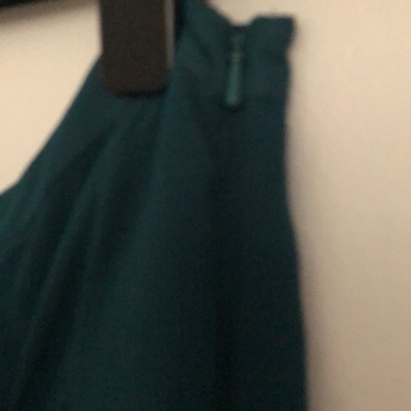 3for$30| ASOS women turquoise high low skirt US 4 - Picture 3 of 4